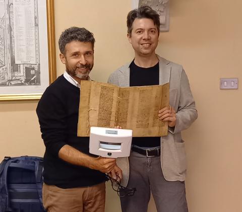 Fragment of Tristan en prose